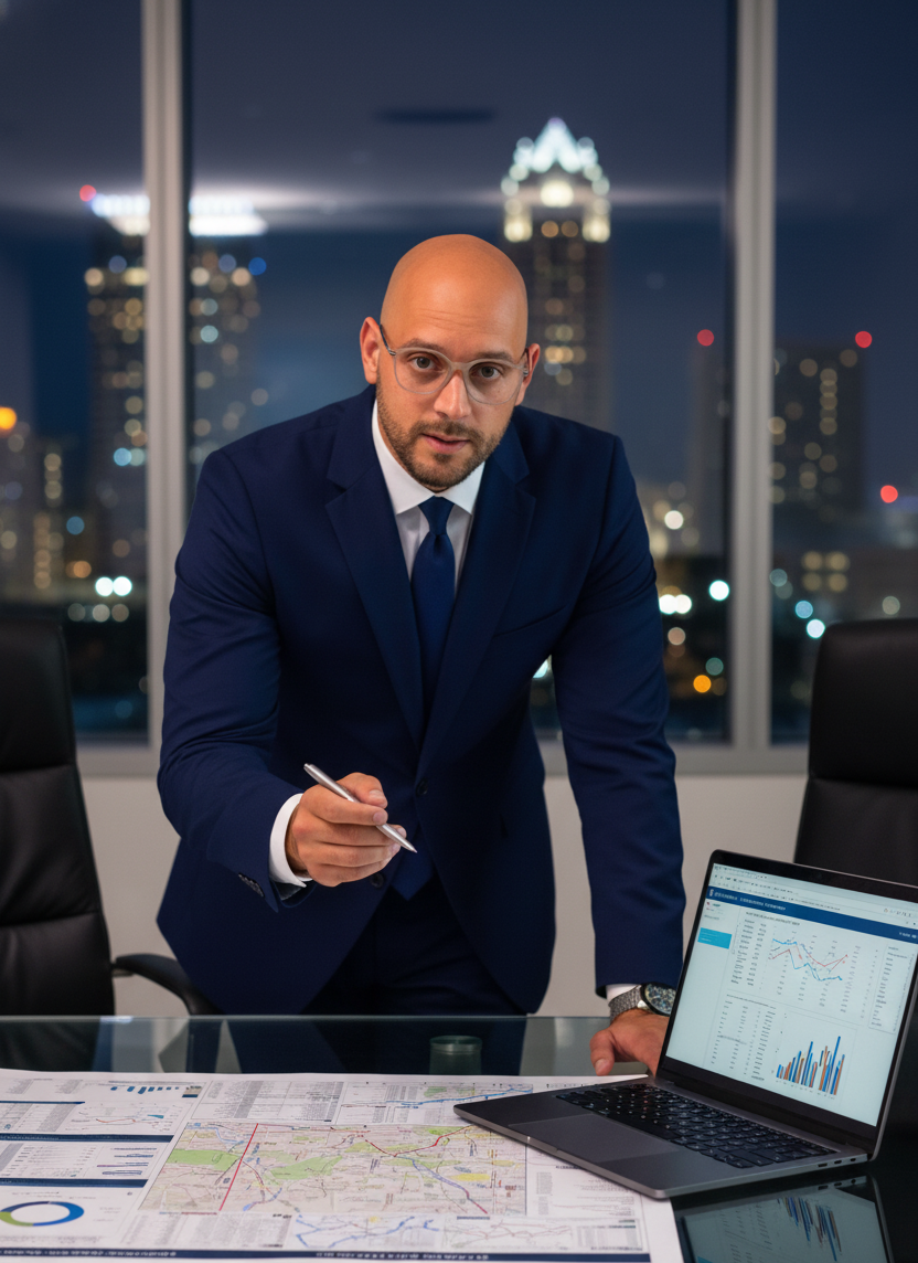Dan reviewing market numbers